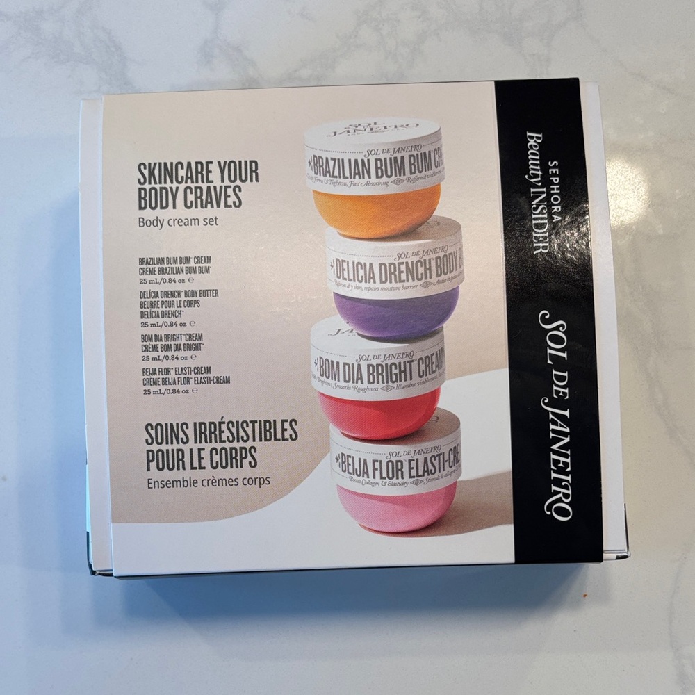 Brand new in box - Set of 4 Sol de Janeiro Brazilian Body Creams Collection - Picture 3 of 4
